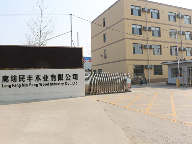 民丰木业厂区展示
