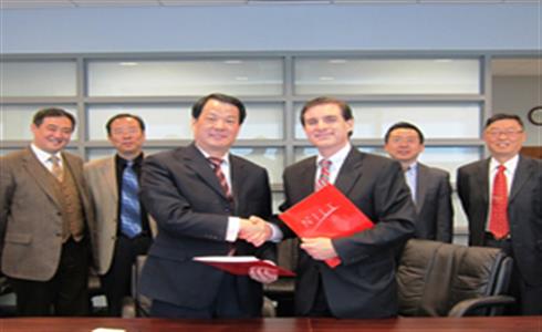 蚌埠院與新澤西州理工大學(xué)簽訂合作協(xié)議