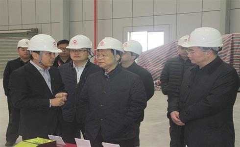 成都市市長助理韓春林到成都中建材調(diào)研