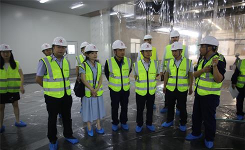 成都市委組織部副部長彭崇實到成都中建材調(diào)研